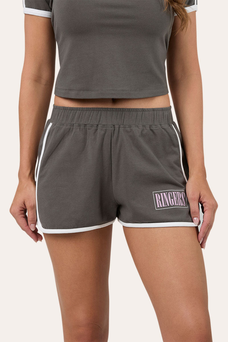 Ringers Western Womens Lolita Baby Short - Charcoal