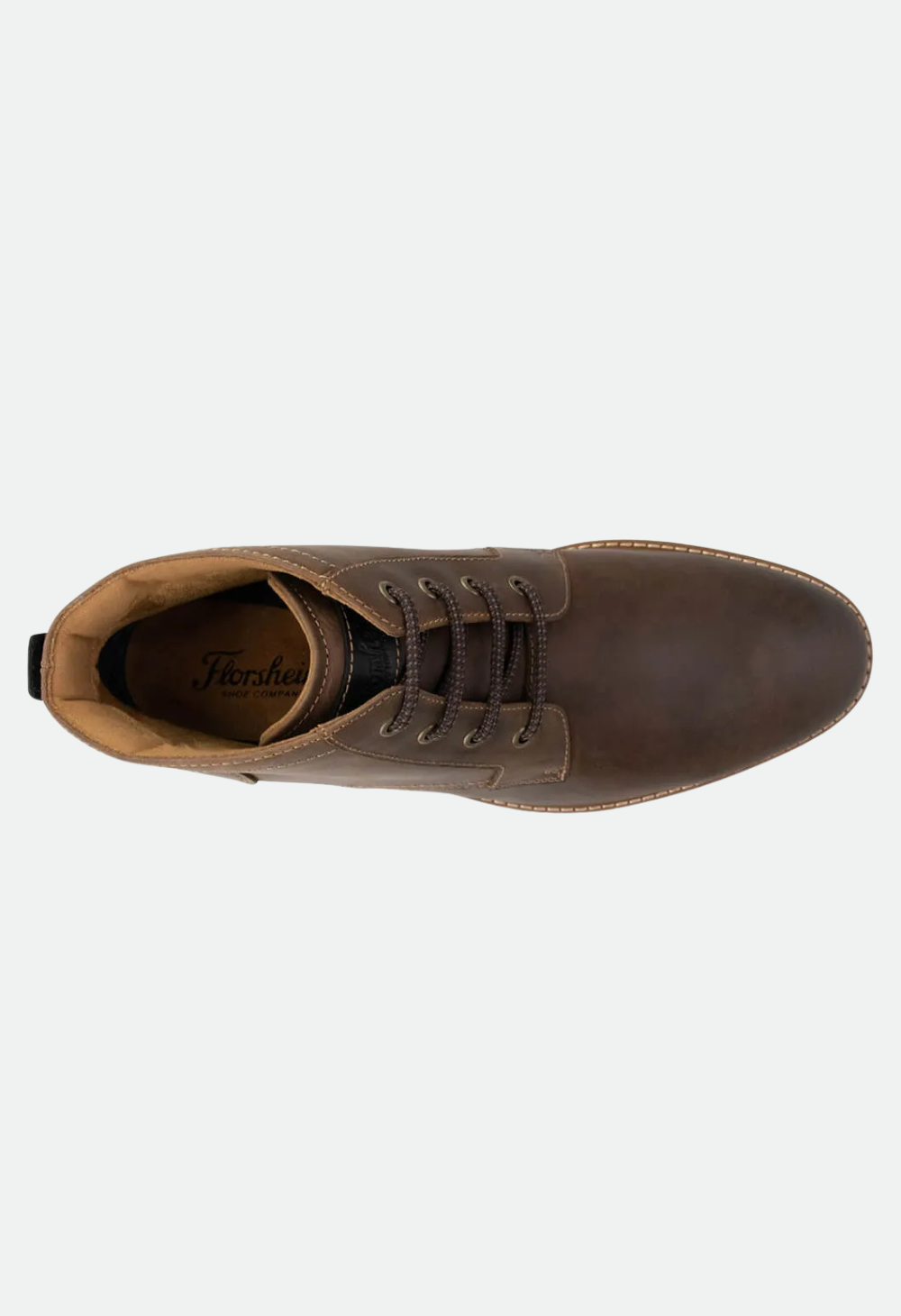 Florsheim Mens Renegade 4H Boot  Plain Toe Chukka Boot - Brown