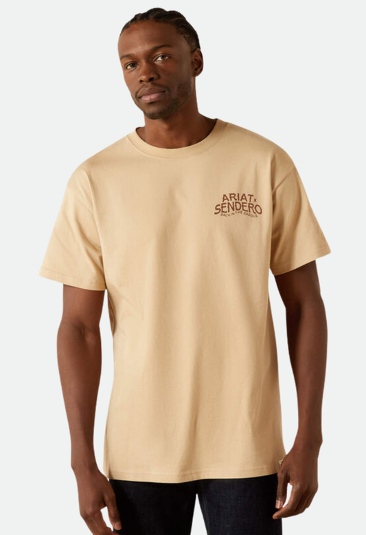Ariat Men's Sendero West Is Best T-Shirt - Irish Cream