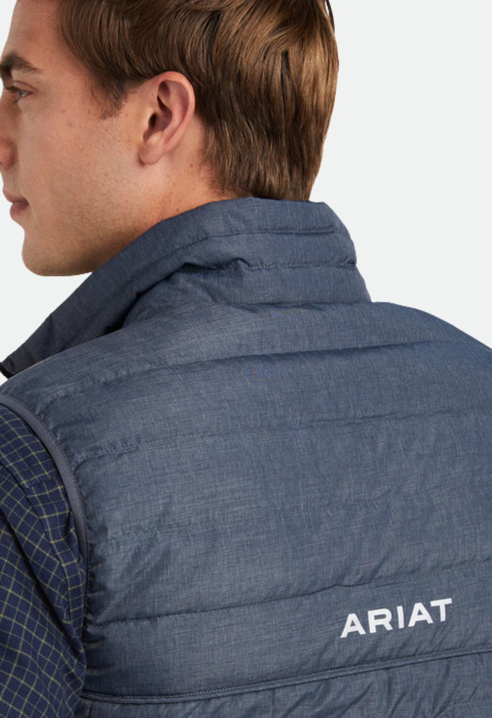 Ariat Mens Ideal Down Vest (Charcoal Heather) - CLEARANCE