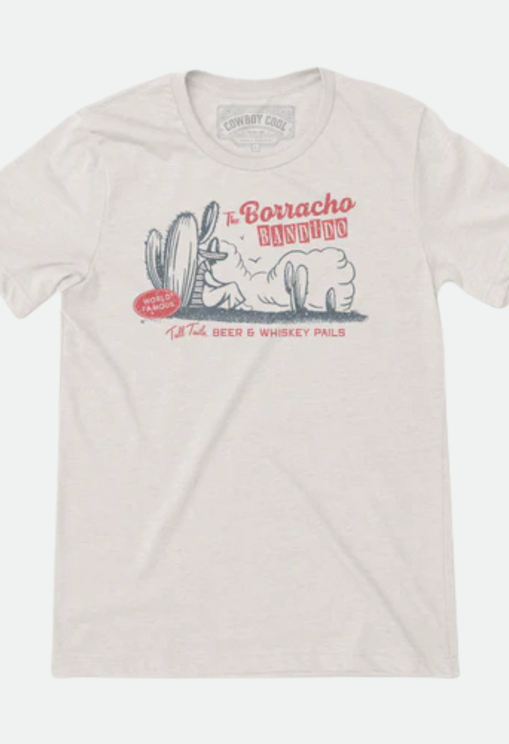 Cowboy Cool Borracho Bandido T-Shirt