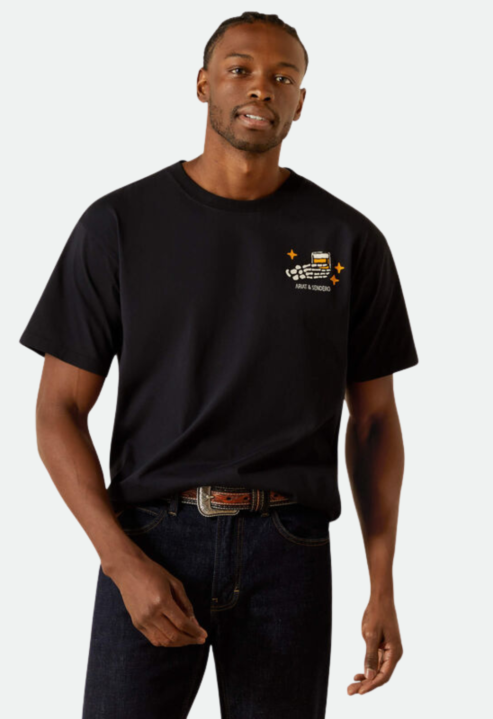 Ariat Men's Sendero When Life Gives You Agaves T-Shirt - Black