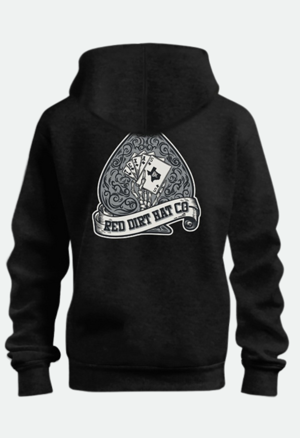 Red Dirt Hat Co. Hold 'Em Black Hoodie - RDHC-T-187