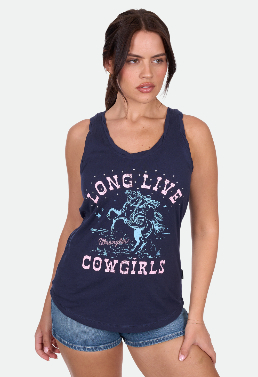 Wrangler Women's PENELOPE Tank - Navy
