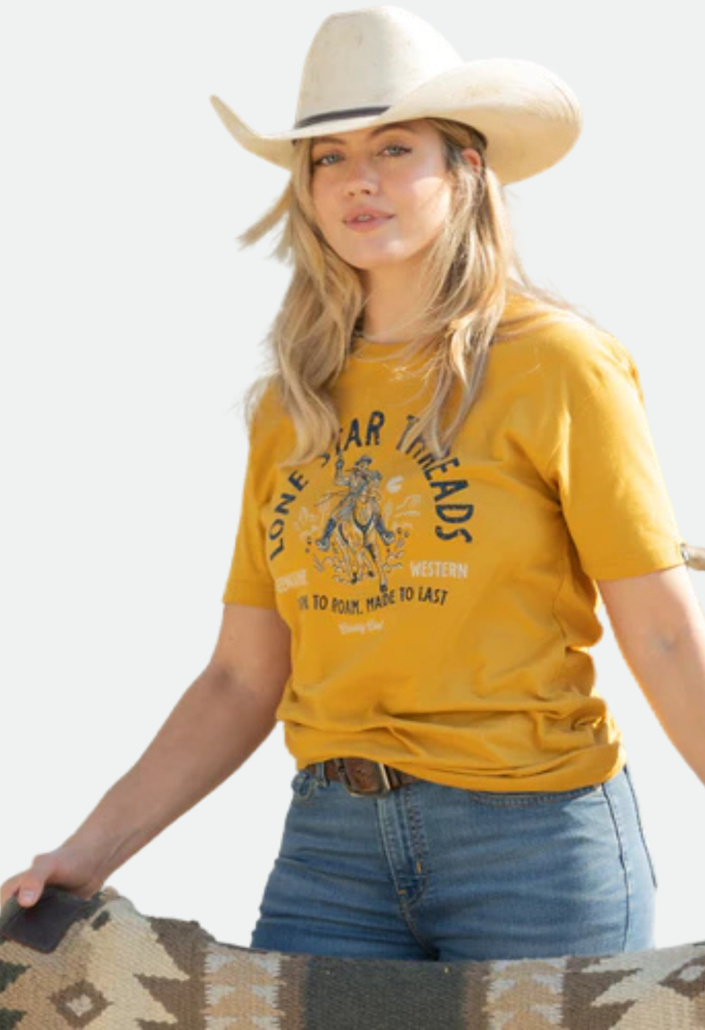 Cowboy Cool Unisex Lone Star Threads T-Shirt