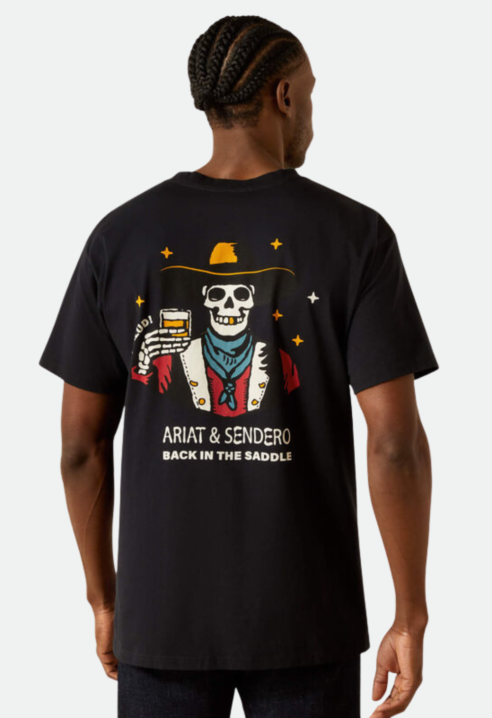 Ariat Men's Sendero When Life Gives You Agaves T-Shirt - Black