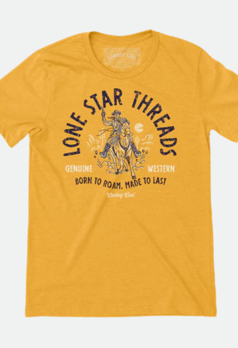Cowboy Cool Unisex Lone Star Threads T-Shirt