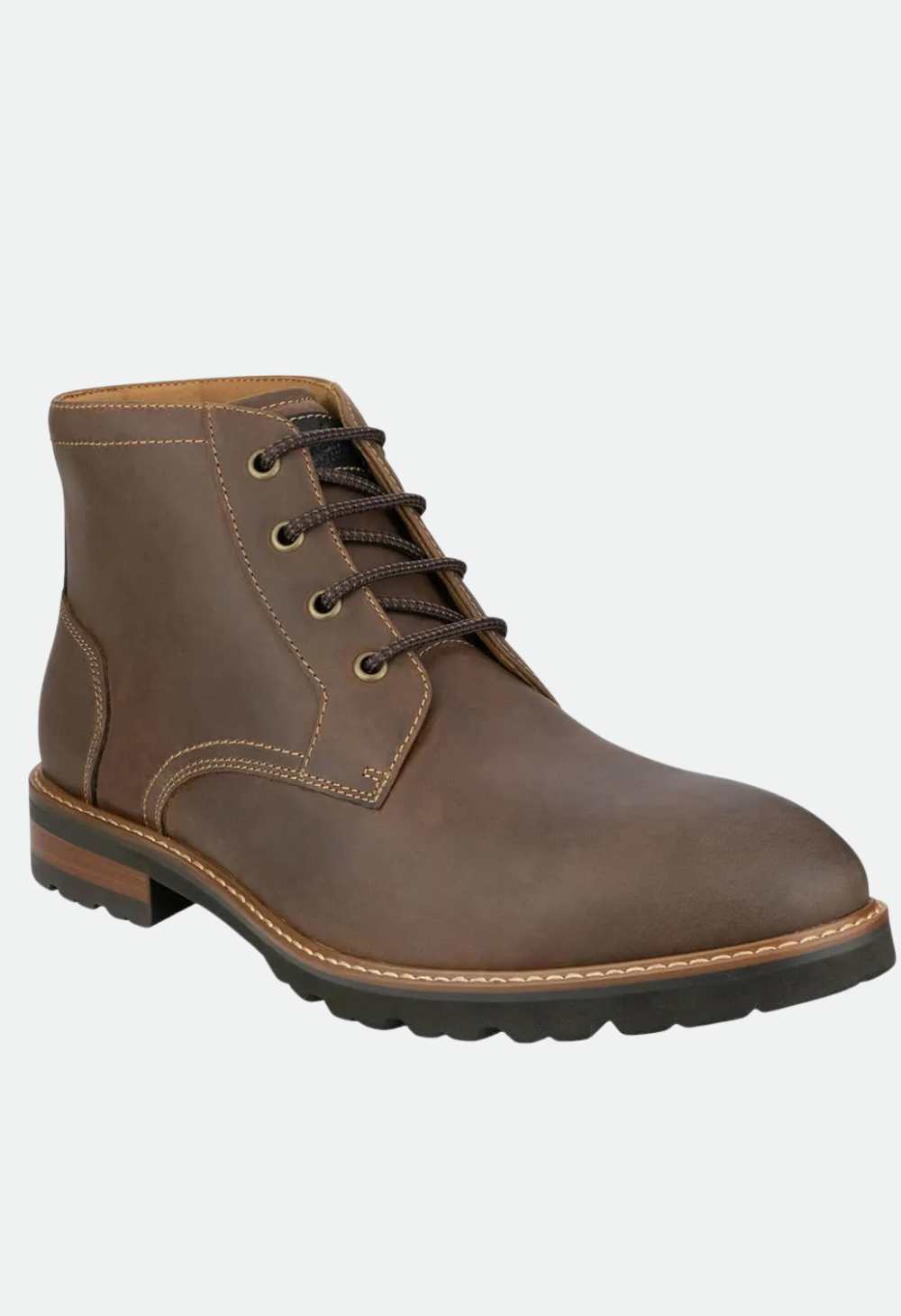 Florsheim Mens Renegade 4H Boot  Plain Toe Chukka Boot - Brown