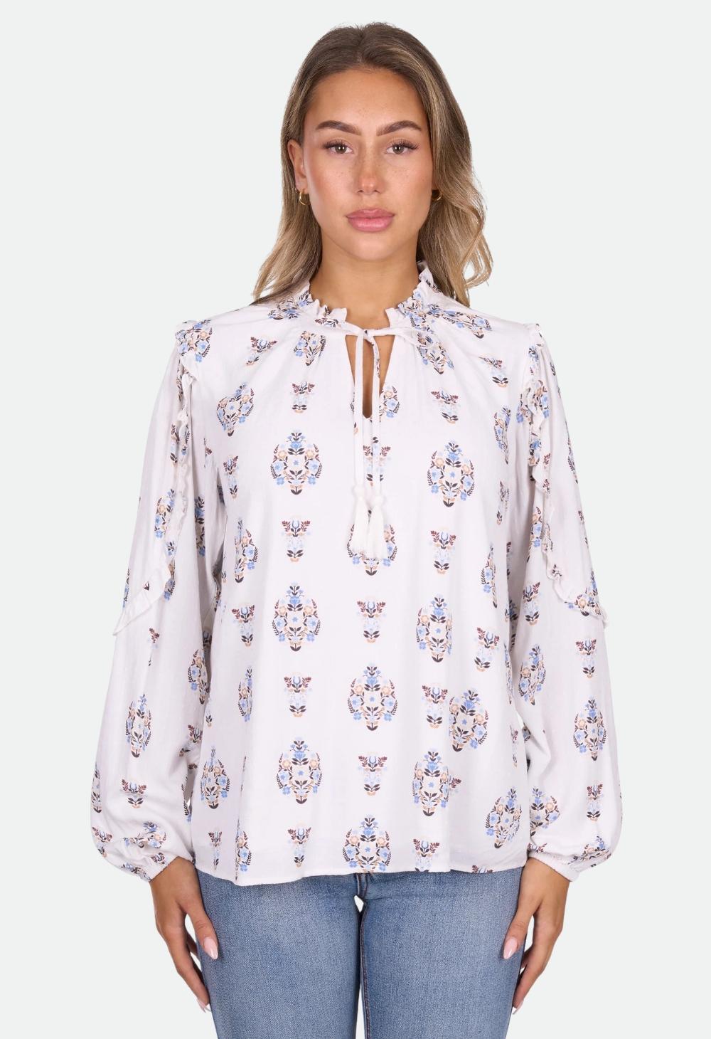 Pure Western Women’s Keeley Long Sleeve Blouse
