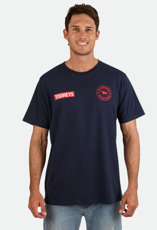 Tooheys X Ringers Unisex T-Shirt - Navy