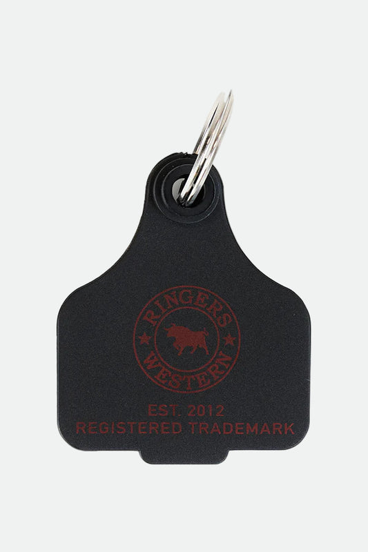 Ringers Western Cattle Tags - Black / Red
