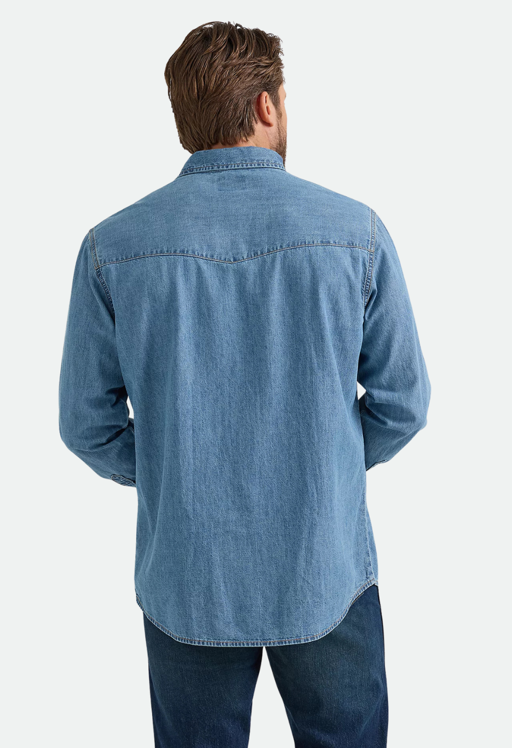 Wrangler® Men's Classic Denim Western Snap Shirt