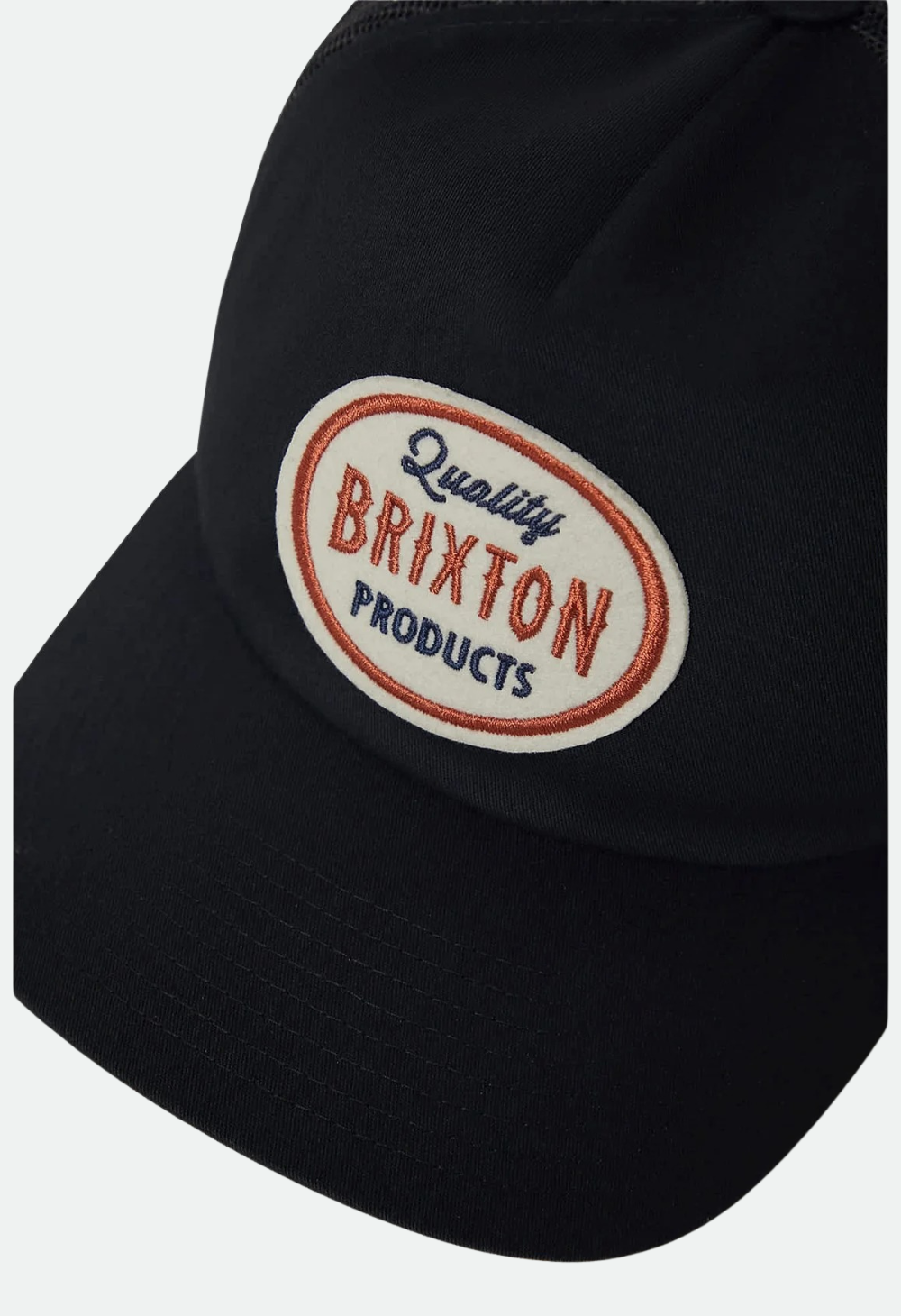 Brixton Henry MP Trucker Hat - Black/Black
