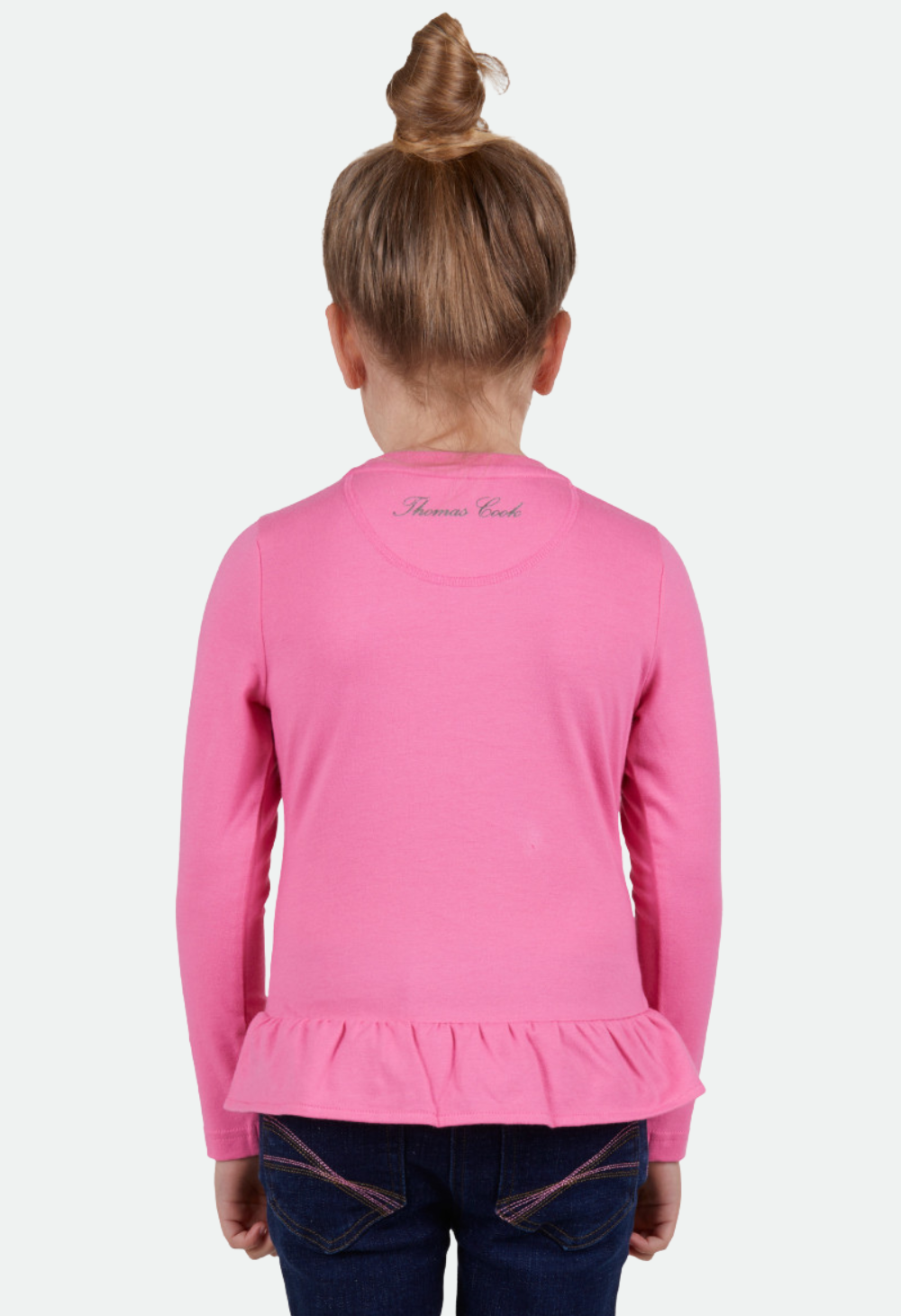 THOMAS COOK GIRLS ARIA L/S TEE (ROSE) - CLEARANCE – No Exchanges or Refunds