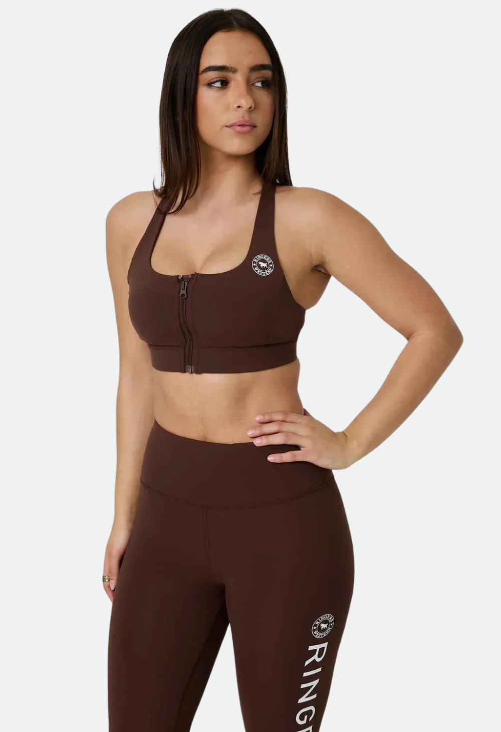 Ringers Western Anikafit Women's Zip Front Support Crop