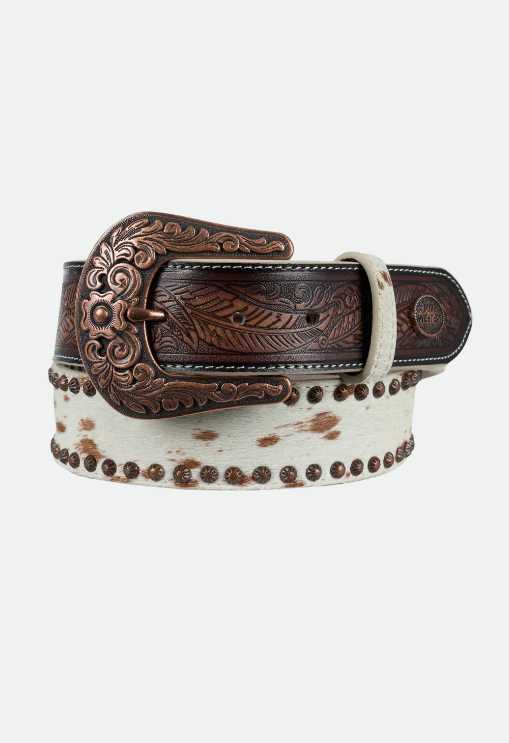 Pure Western Women's Ayesha Belt – Tan/Natural