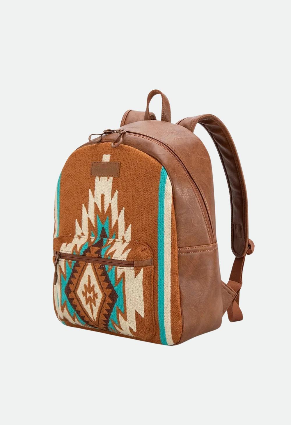 Wrangler Maya Aztec Backpack - Tan