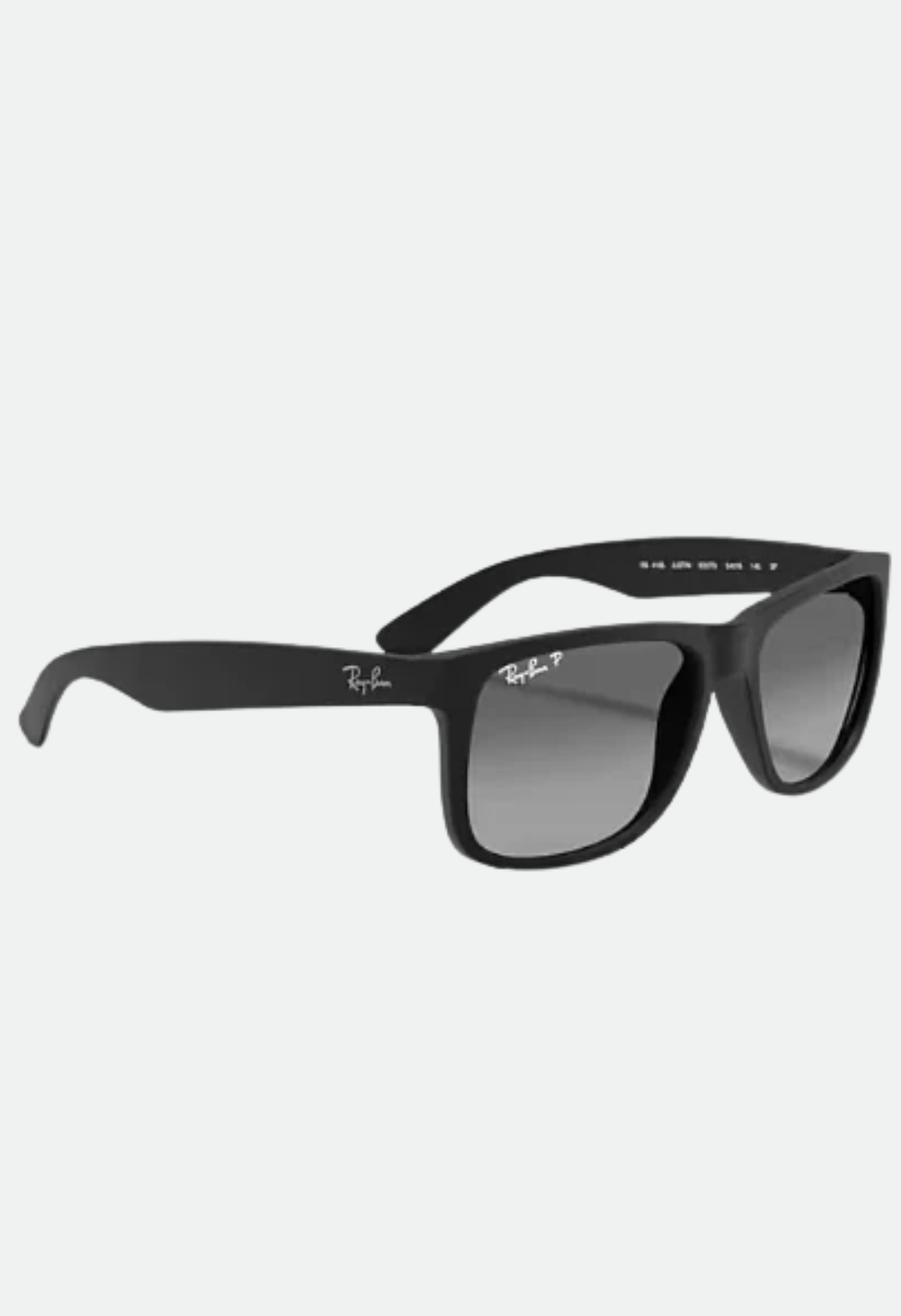 Ray-Ban Justin Rubber Black W/Light Grey Gradient Dark Grey