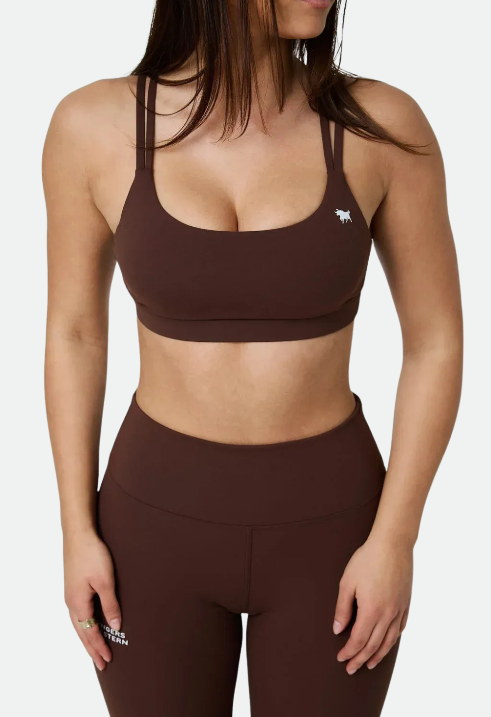 Ringers Western Women's Anikafit Signature Crop - Chocolate