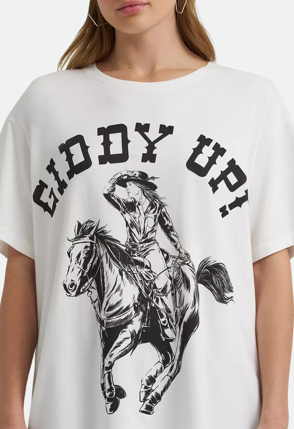 Wrangler Lainey Wilson x Giddy Up Tee