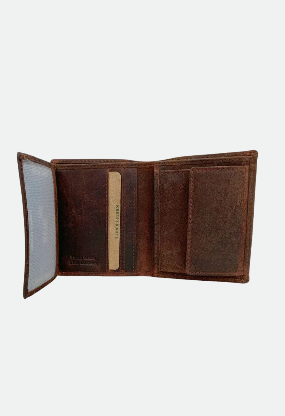 Cenzoni Leather Men's Wallet - Sandal - ZGW8121SAN
