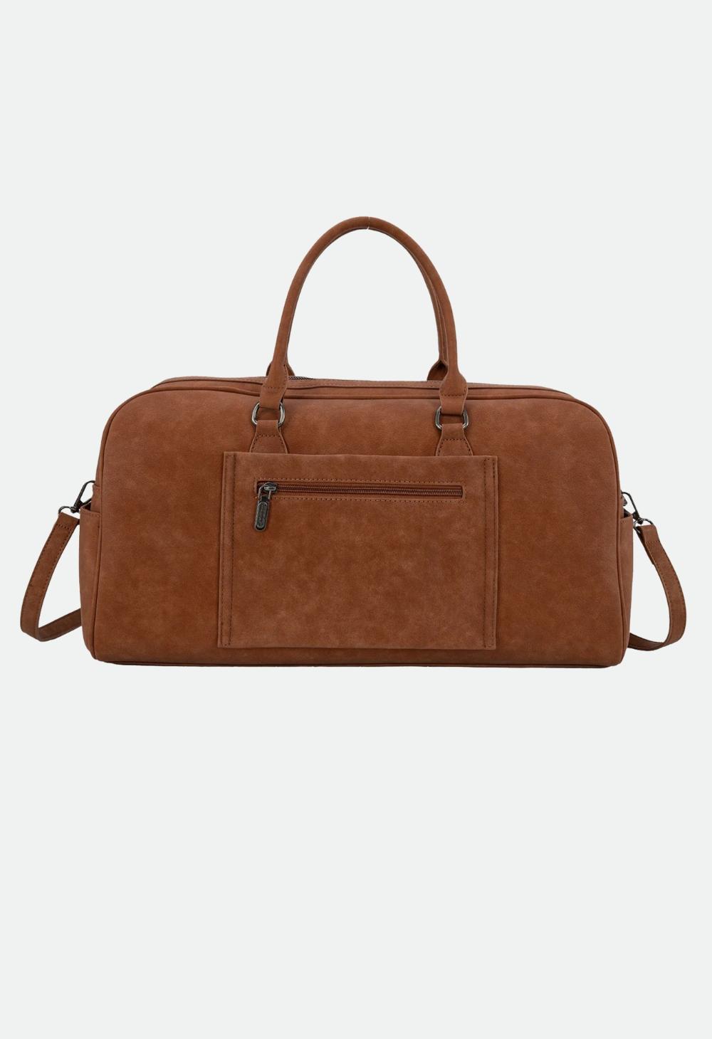 Wrangler Ladies Whipstitch Duffle Bag - Tan
