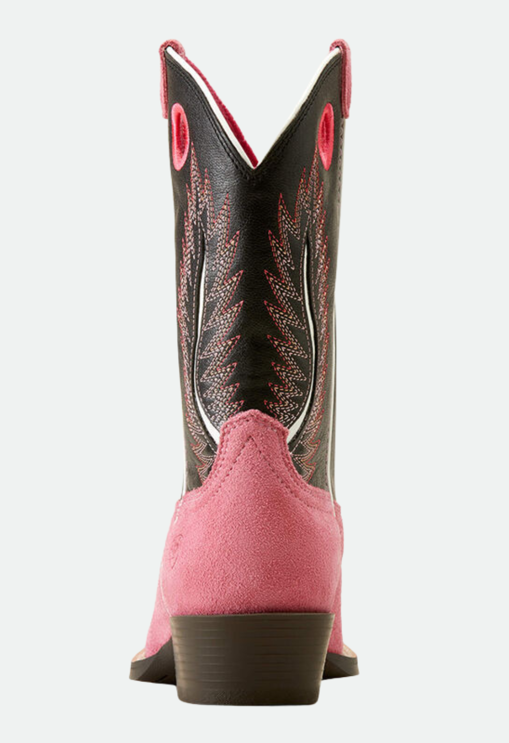 Ariat Kids Futurity Fort Worth Western Boot (Haute Pink Suede / Madison Avenue)