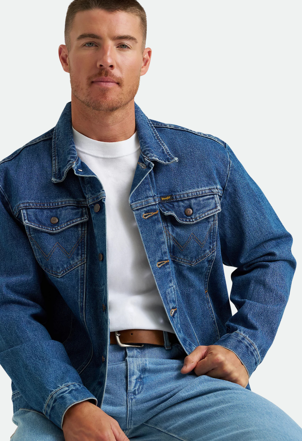 Wrangler® Cowboy Cut® Unlined Denim Jacket