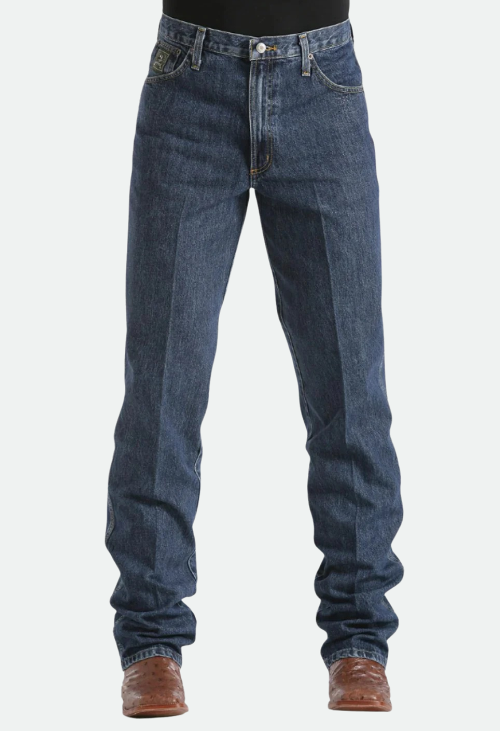 CINCH MEN'S RELAXED FIT GREEN LABEL JEAN - DARK STONEWASH