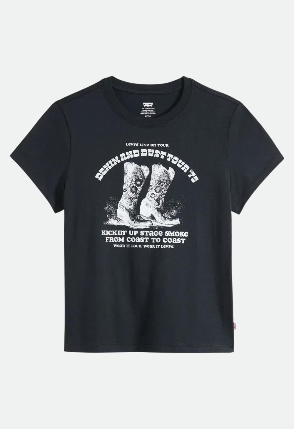 Levi's® Graphic Favorite Tee – Denim and Dust Boots Anthracite