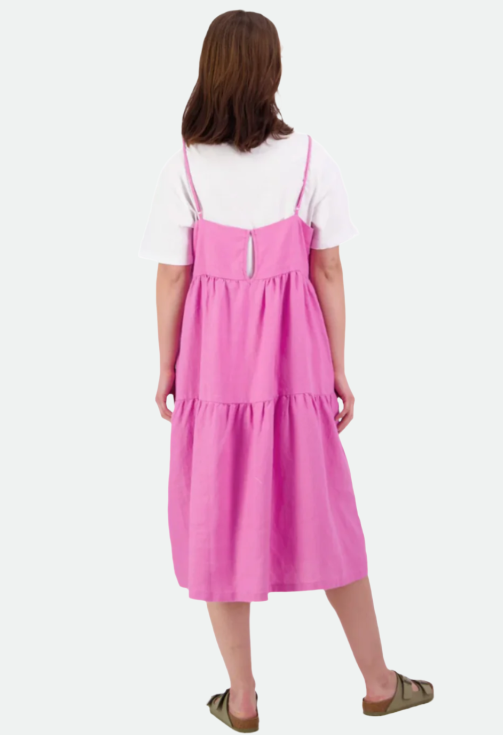 Swandri Women's St Clair V2 Midi Dress - Raspberry