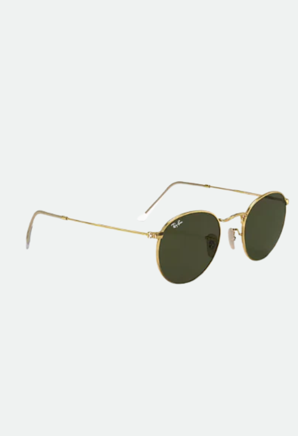 Ray-Ban Round Metal Arista W/G-15 Green