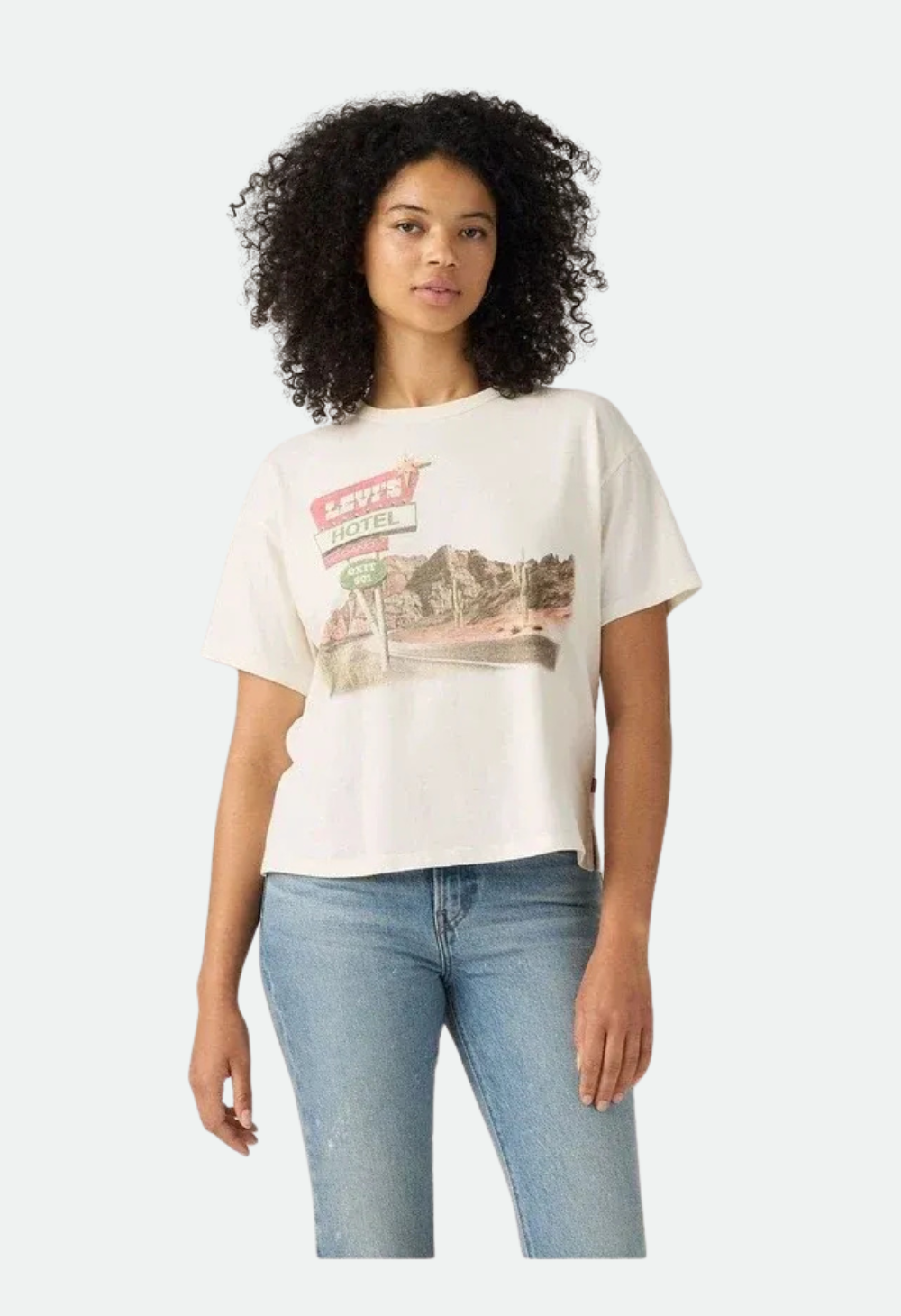 Levi's® Graphic Vintage Short-Sleeve Tee – Levi's Hotel VT Egret