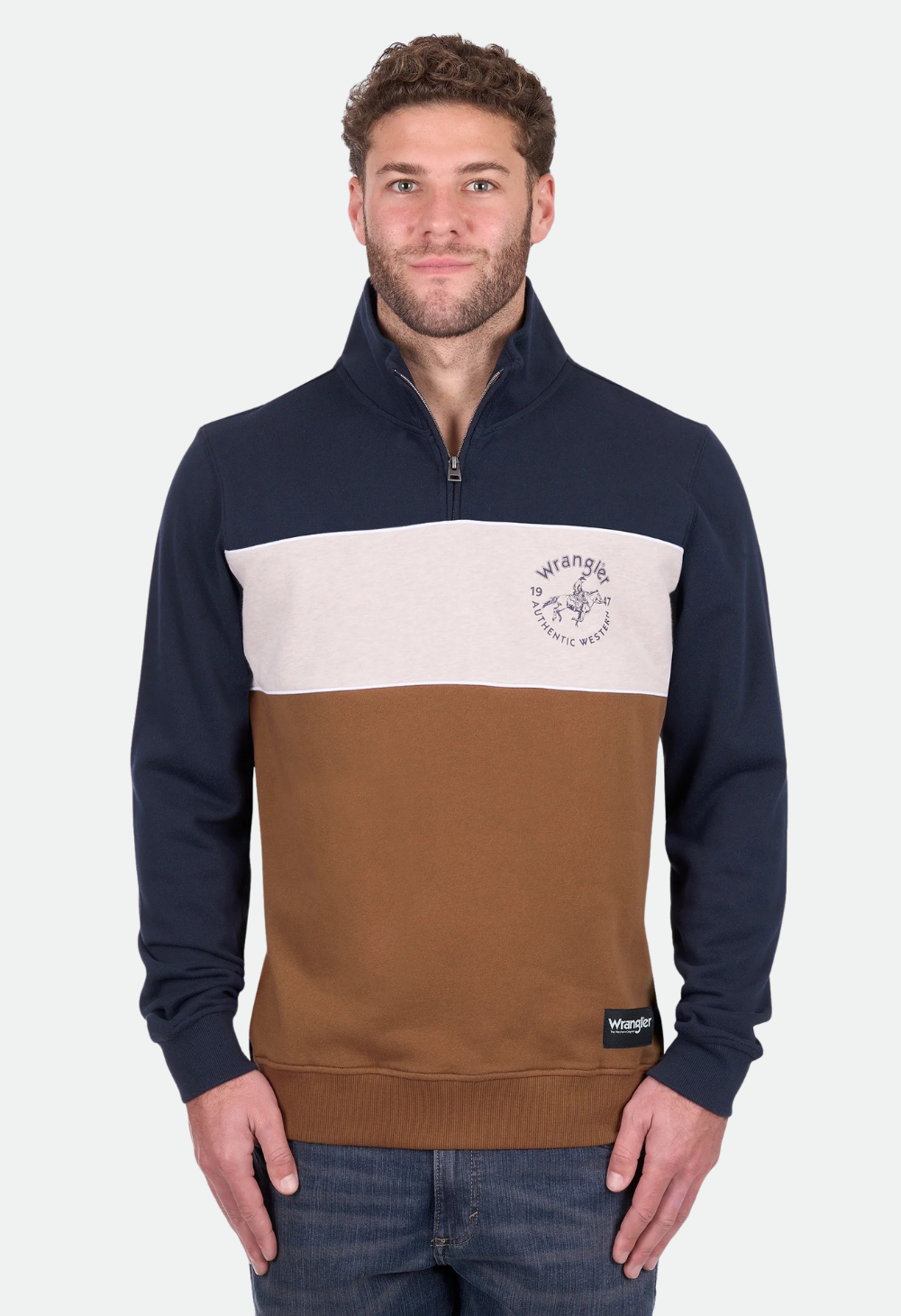 Wrangler Men’s Steve 1/4 Zip Pullover
