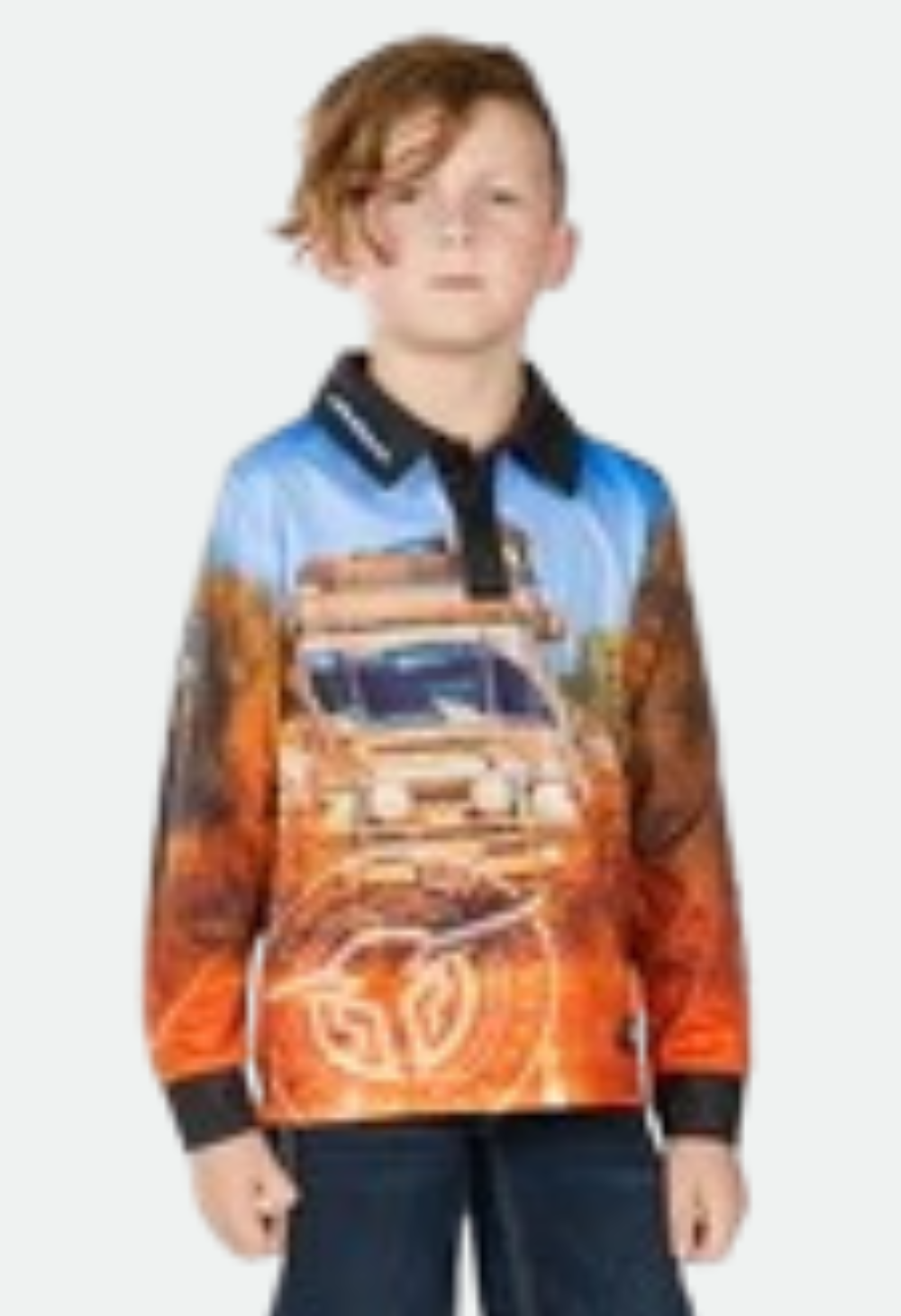 Bullzye Boy’s Blazing Long Sleeve Tee