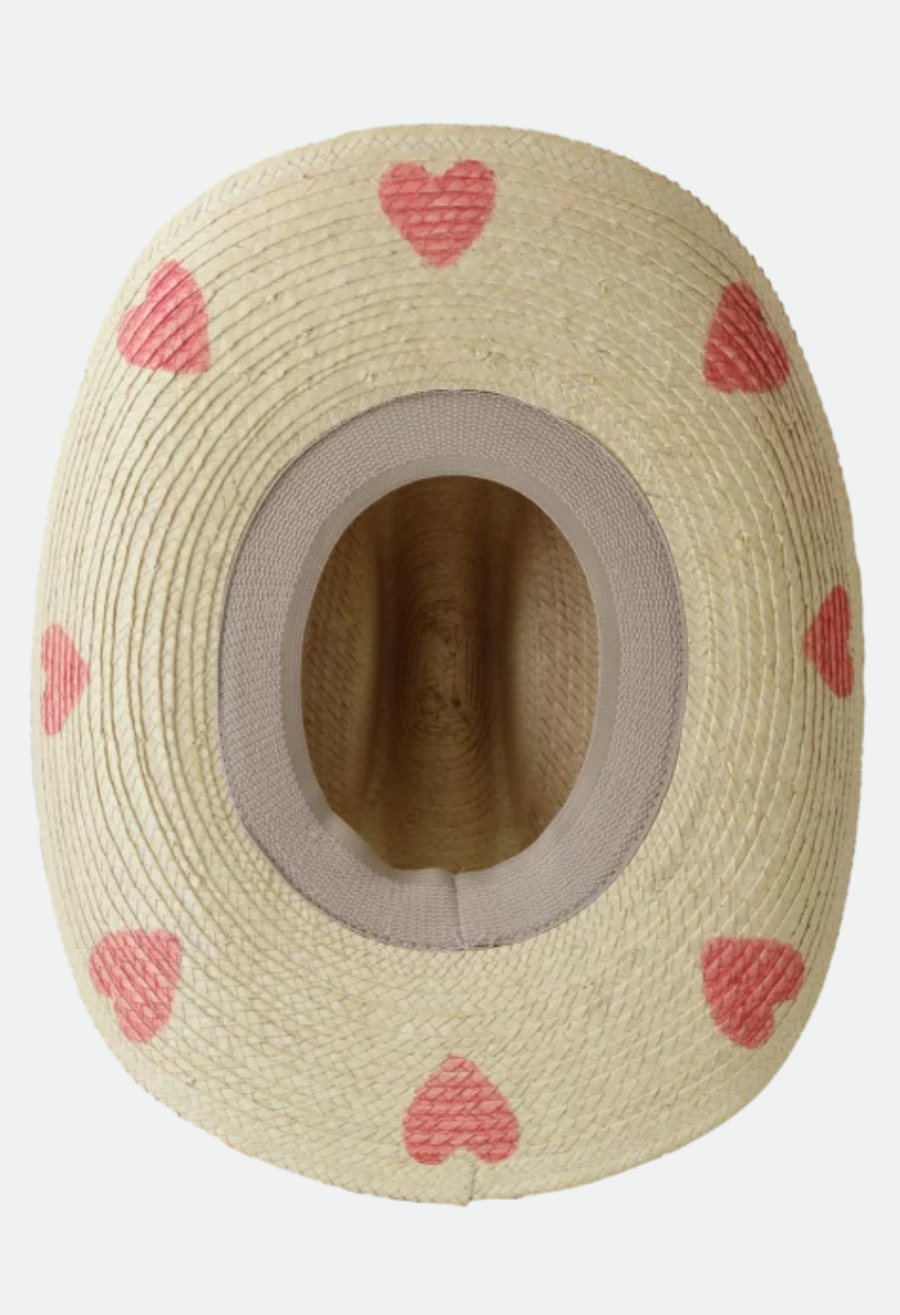 Sunbody Kid's Cattleman Hat Pink Hearts