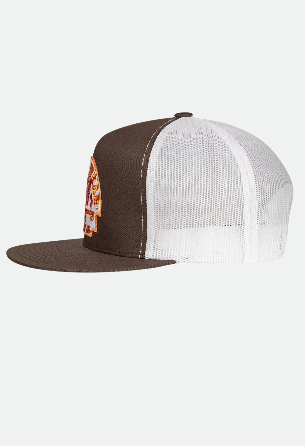 Lazy J Ranch Brown & White Rusty Arrowhead Classic Five Panel Trucker Hat