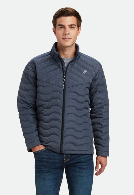 Ariat Mens Ideal Down Jacket (Charcoal Heather) - CLEARANCE