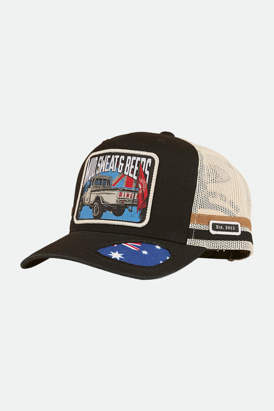 Ringers Western Mud Sweat Beers Deep Fit Trucker Cap
