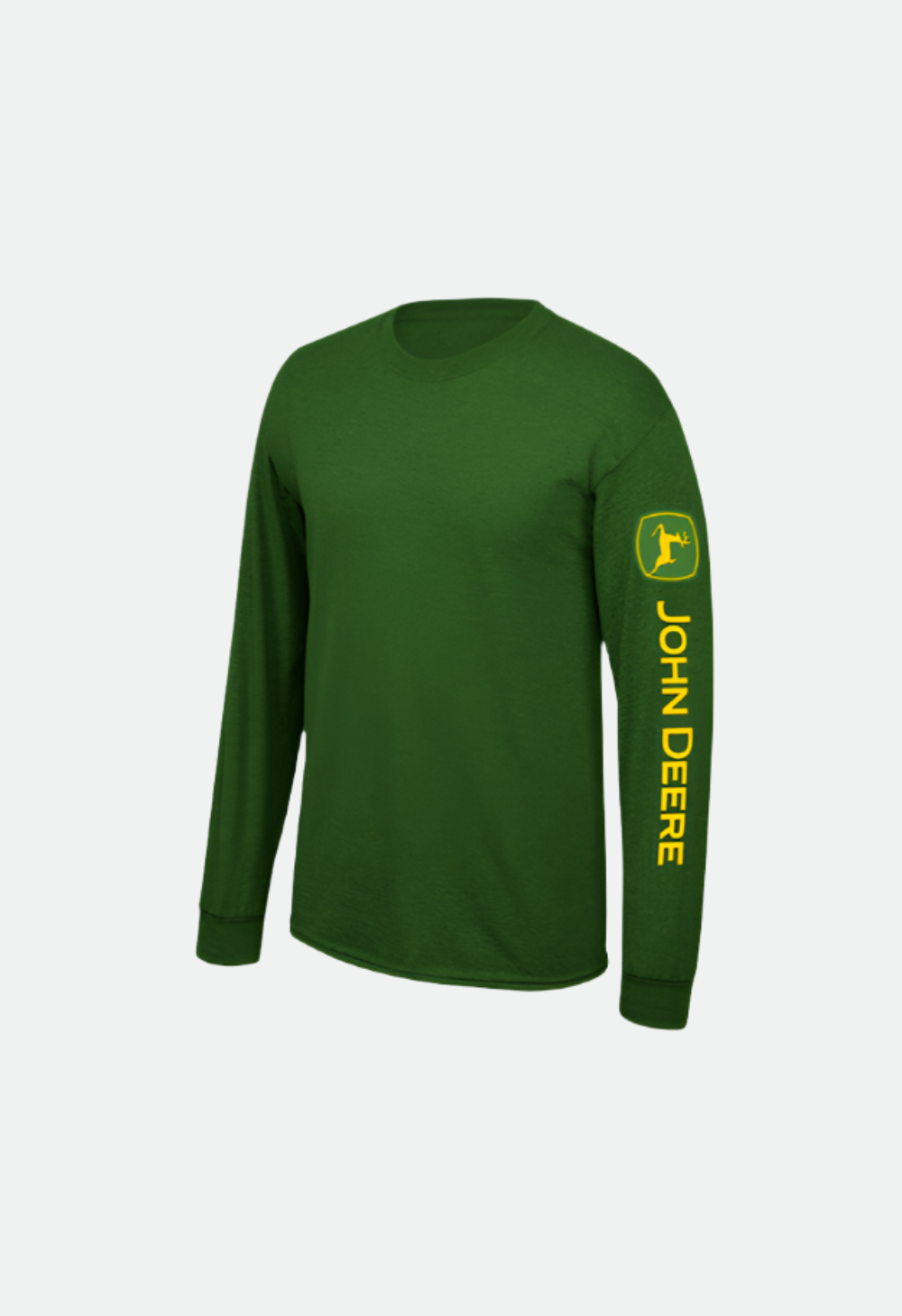 John Deere Men's Logo Long Sleeve Tee - Green