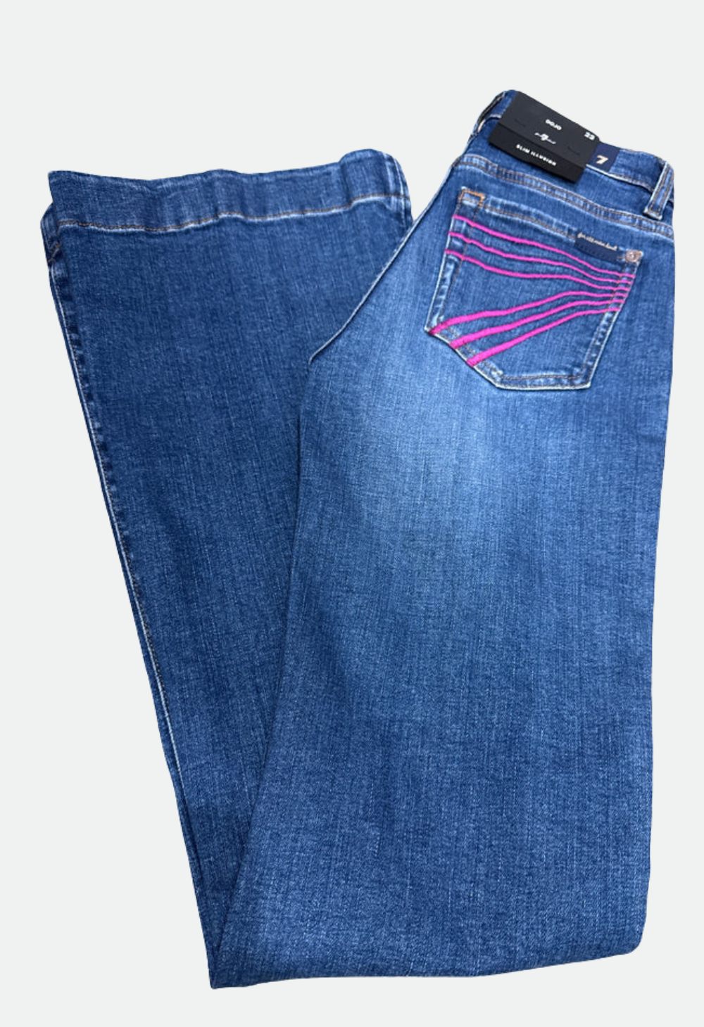 7 For All Mankind Women's Dojo Tailorless - Moonwater