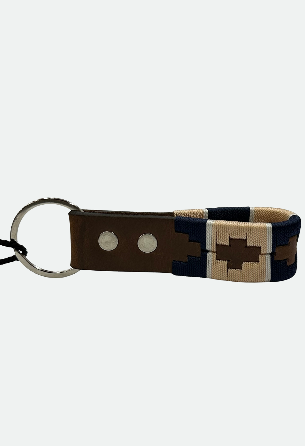 Rope and Leather Keyring