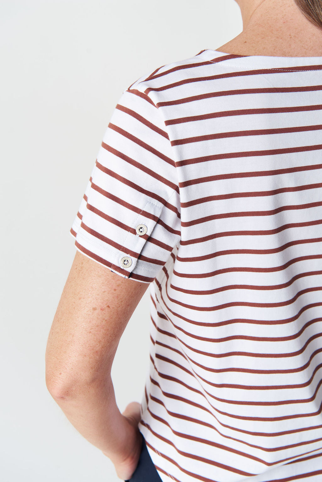 Goondiwindi Cotton Relaxed Button Detail Tee