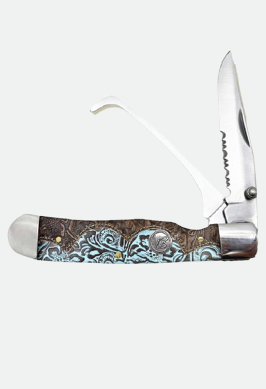 WHISKEY BENT TOOLED COUNTRY HOOFPICK