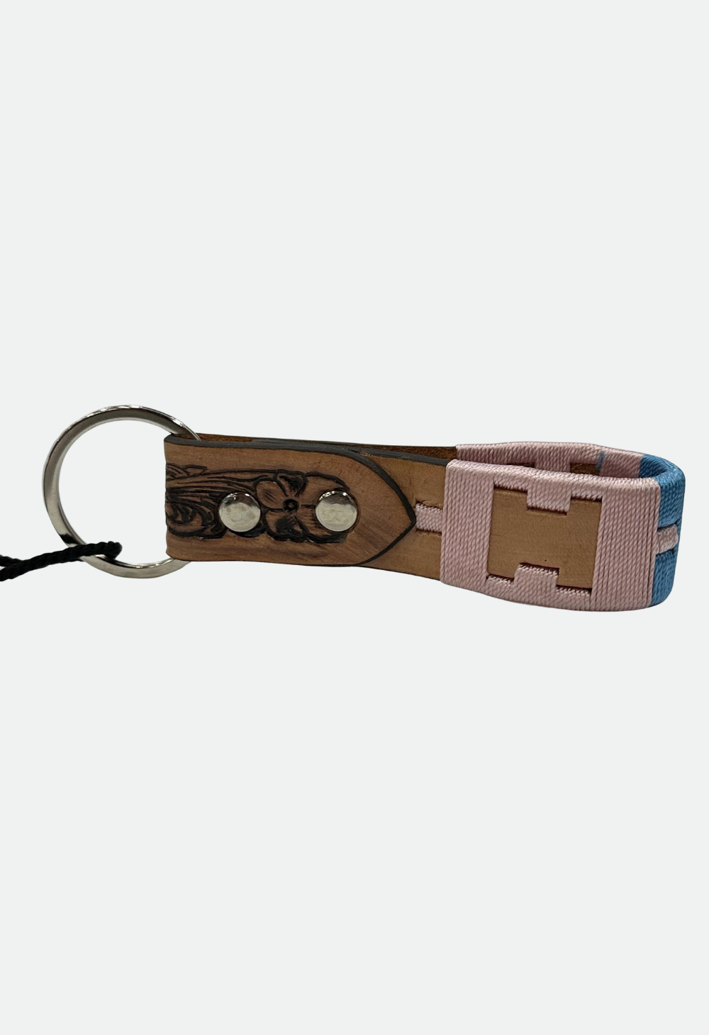 Rope and Leather Keyring