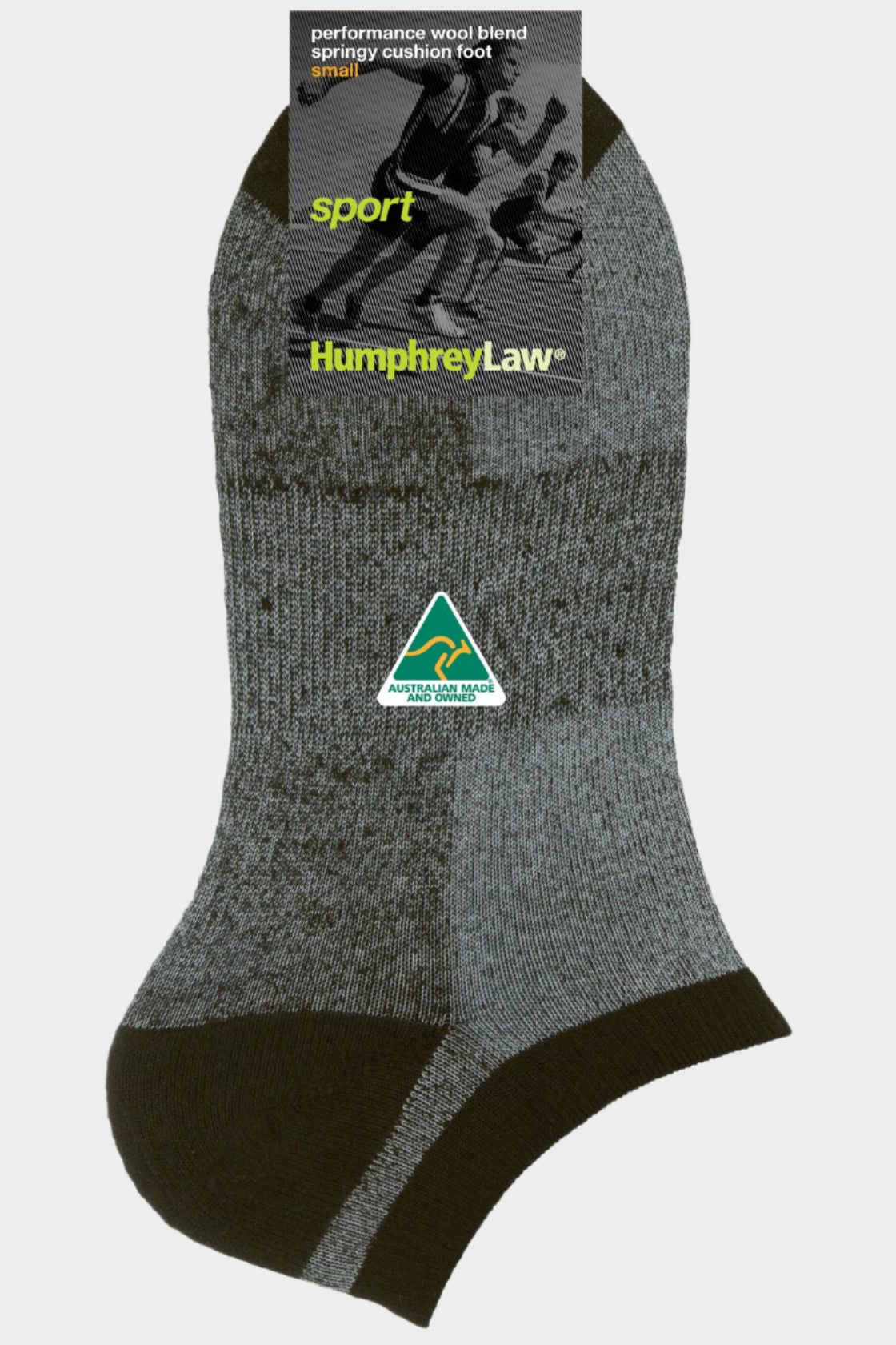 Humphrey law 67% Wool Terry Cushion Sole Sport Sock - Size Large