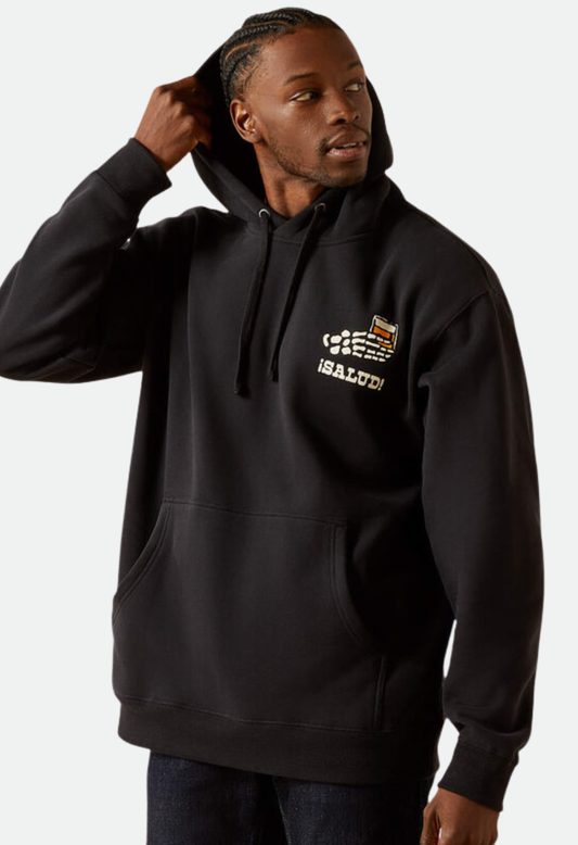 Ariat Men's Sendero When Life Gives You Agaves Hoodie - Black