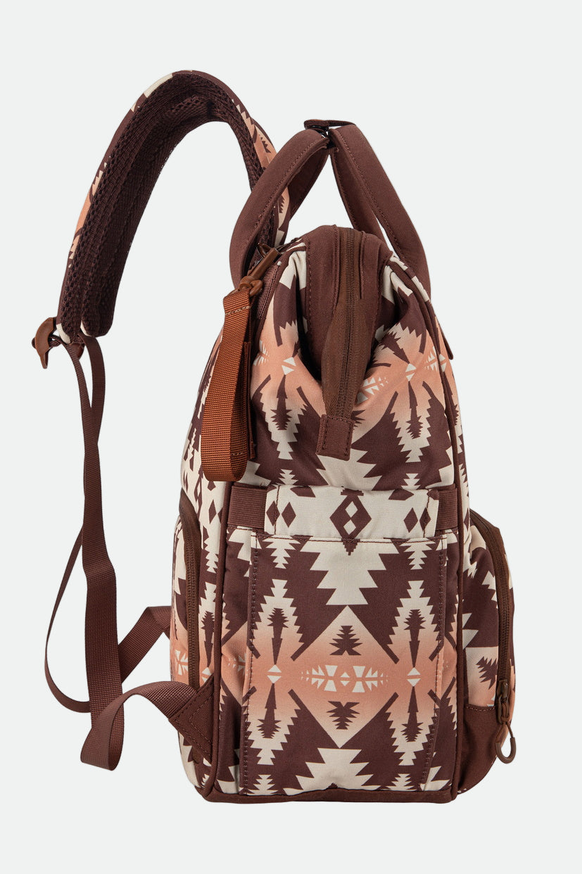 WRANGLER SOUTHWESTERN BACKPACK BABY BAG (S24/25)_MOCHA