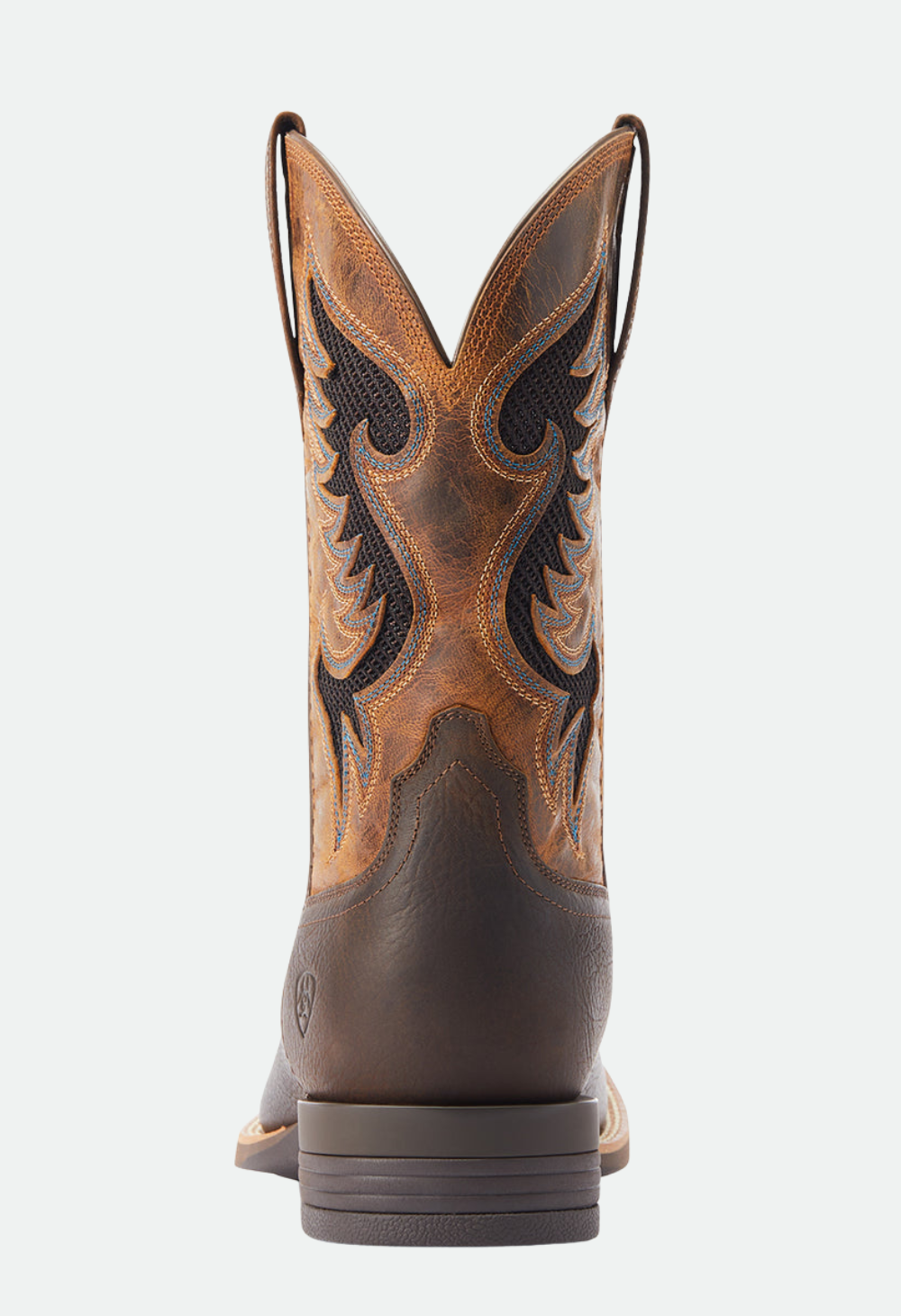 Ariat Men's Cowpuncher VentTEK Cowboy Boot (Dark Brown/Golden Mustard)