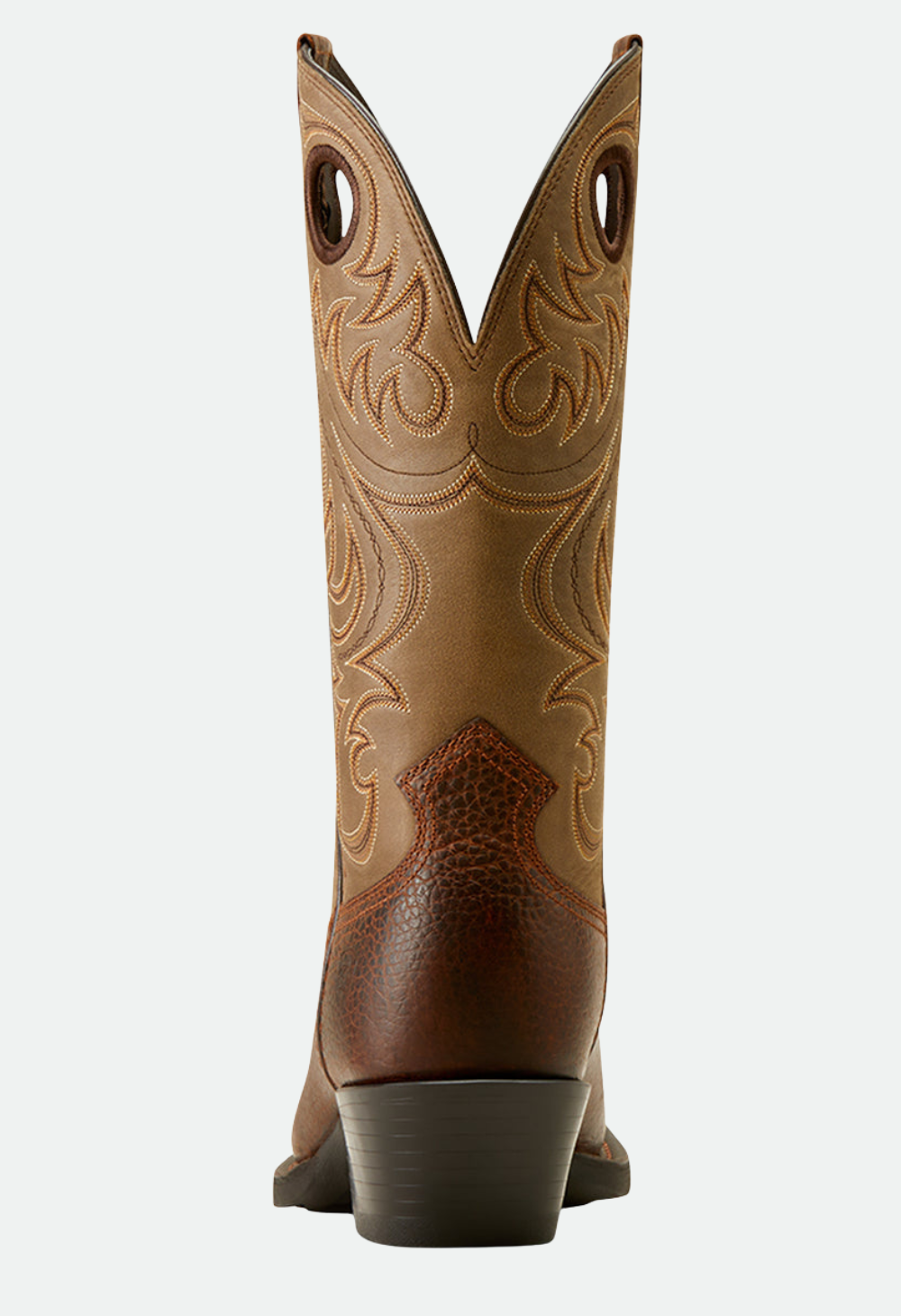Ariat Men's Sport Square Toe (Brown Oiled Rowdy / Brown Bomber)